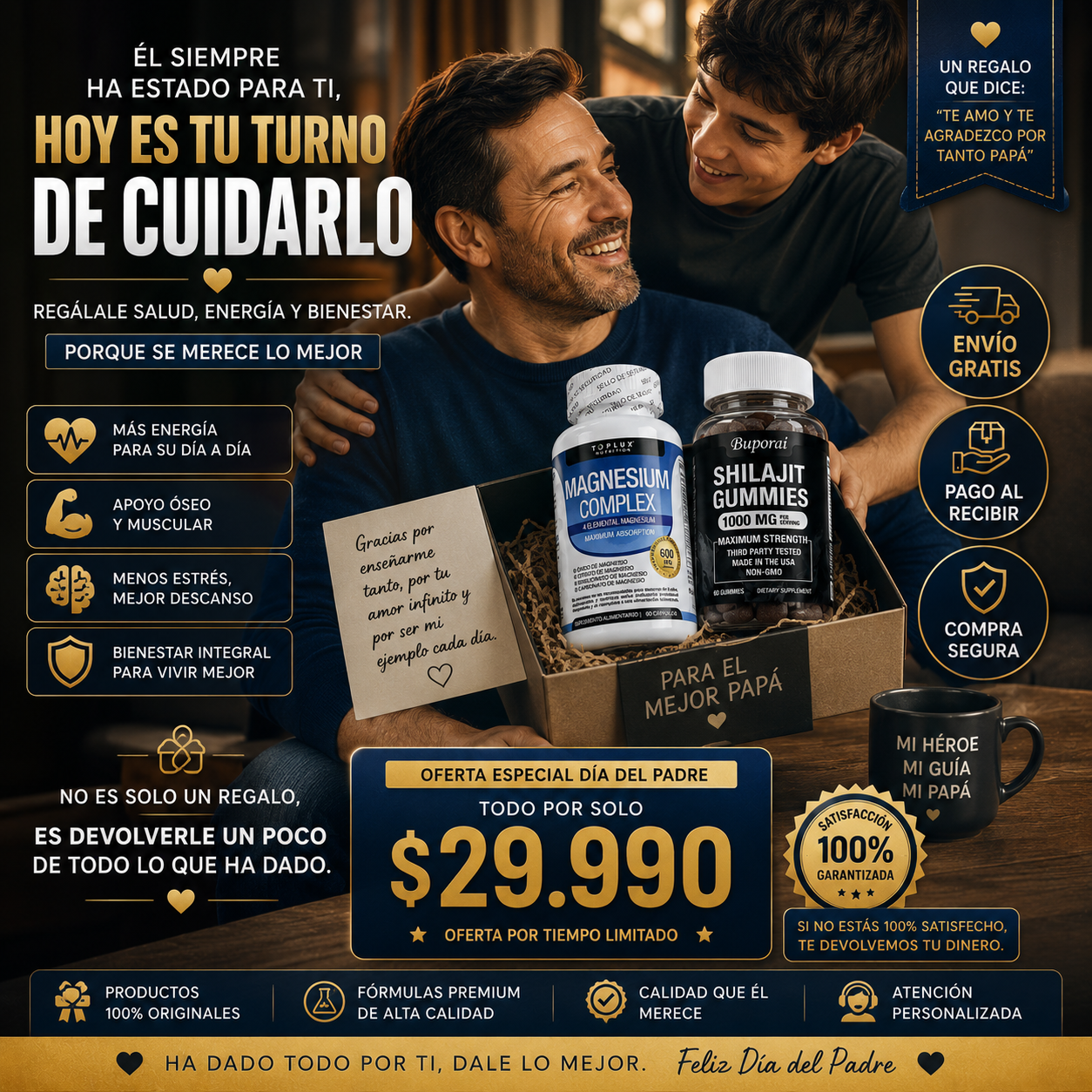Pack Energía & Recuperación - Shilajit Gummies™ + Magnesium Complex™