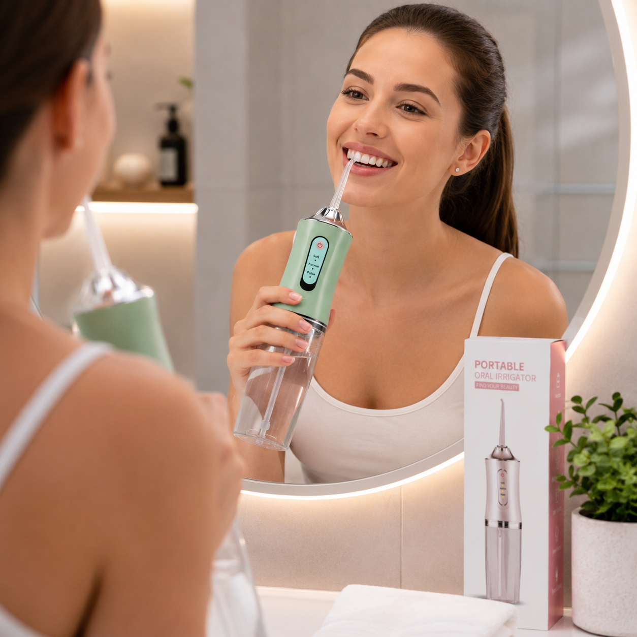 AQUASMILE PRO™ IRRIGADOR BUCAL