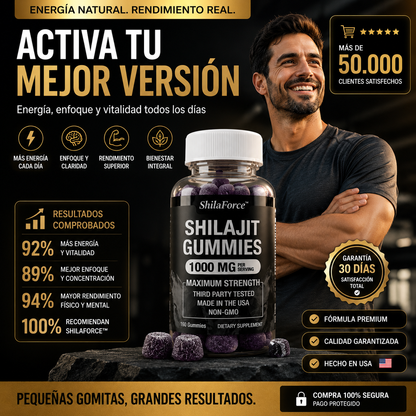 ShilaForce™ Shilajit Gummies