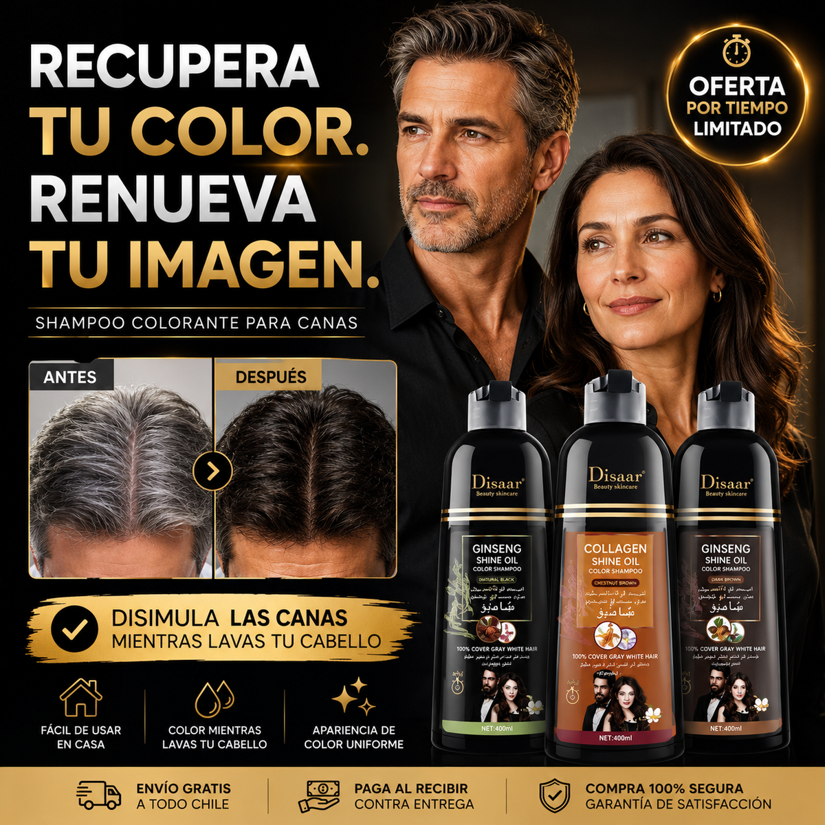 Shampoo Pinta Canas Dissar 400ml