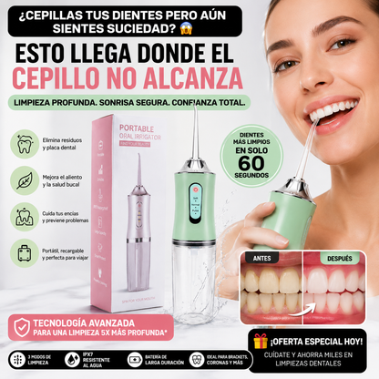 AQUASMILE PRO™ IRRIGADOR BUCAL