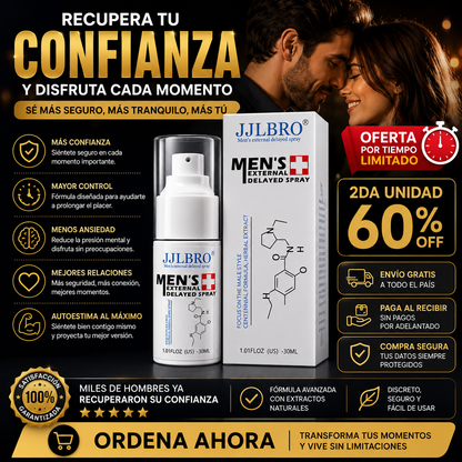 Duramax™ | Spray Masculino Potenciador Retardante