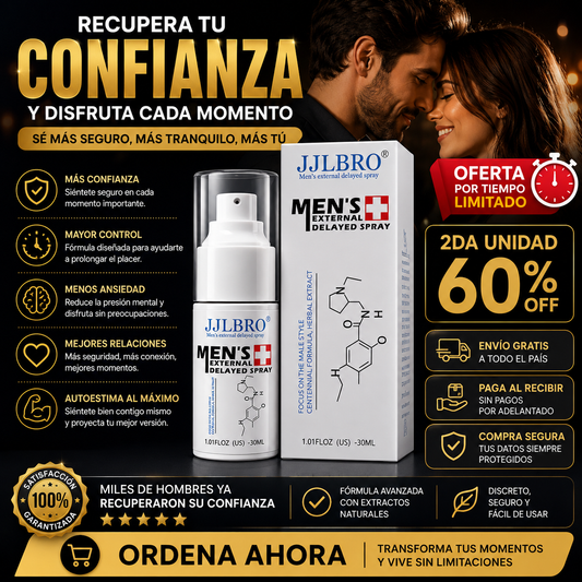 Duramax™ | Spray Masculino Potenciador Retardante