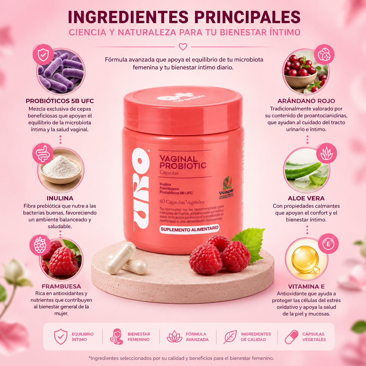 PUREFEM PROBIOTIC™ Uro Probioticos Original