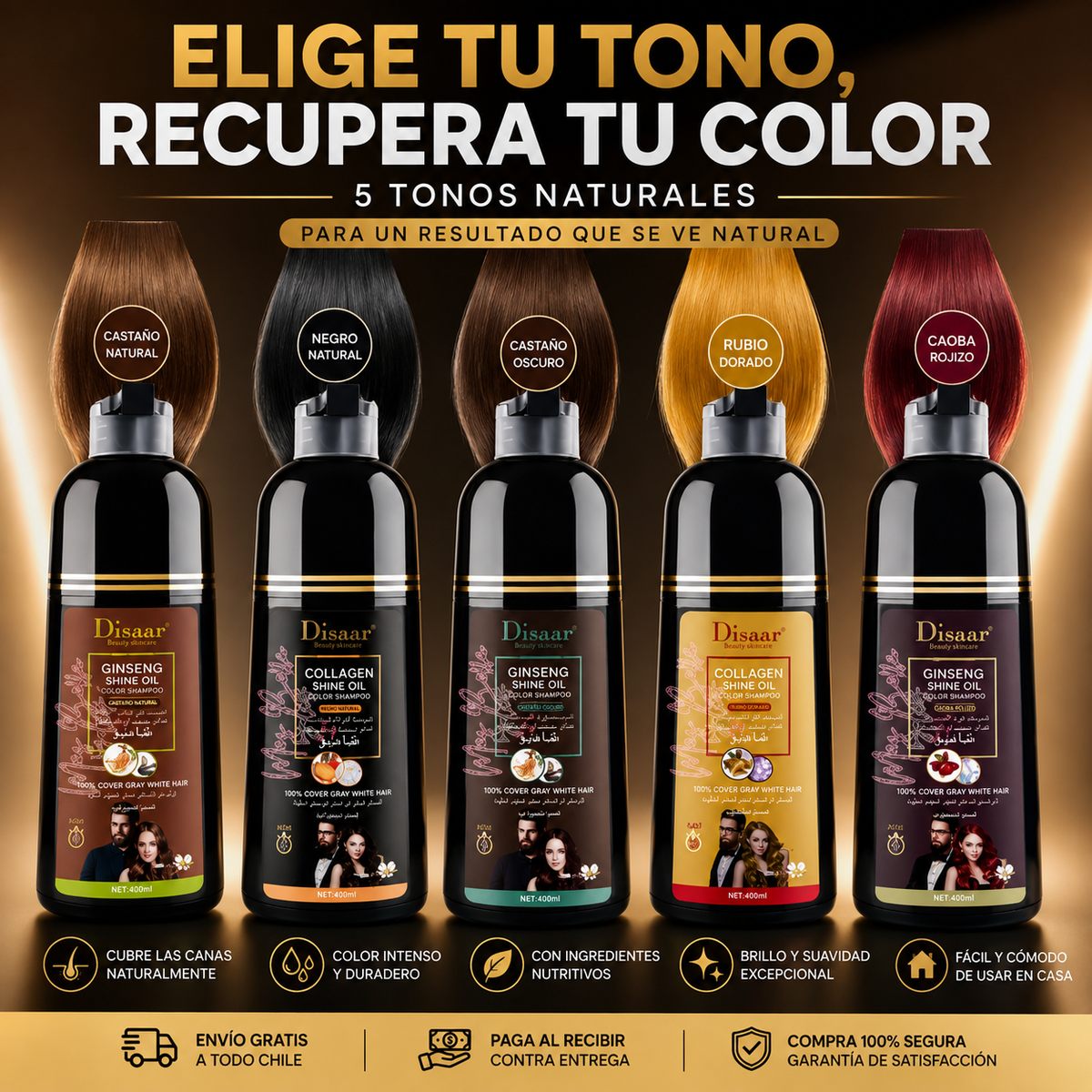 Shampoo Pinta Canas Dissar 400ml