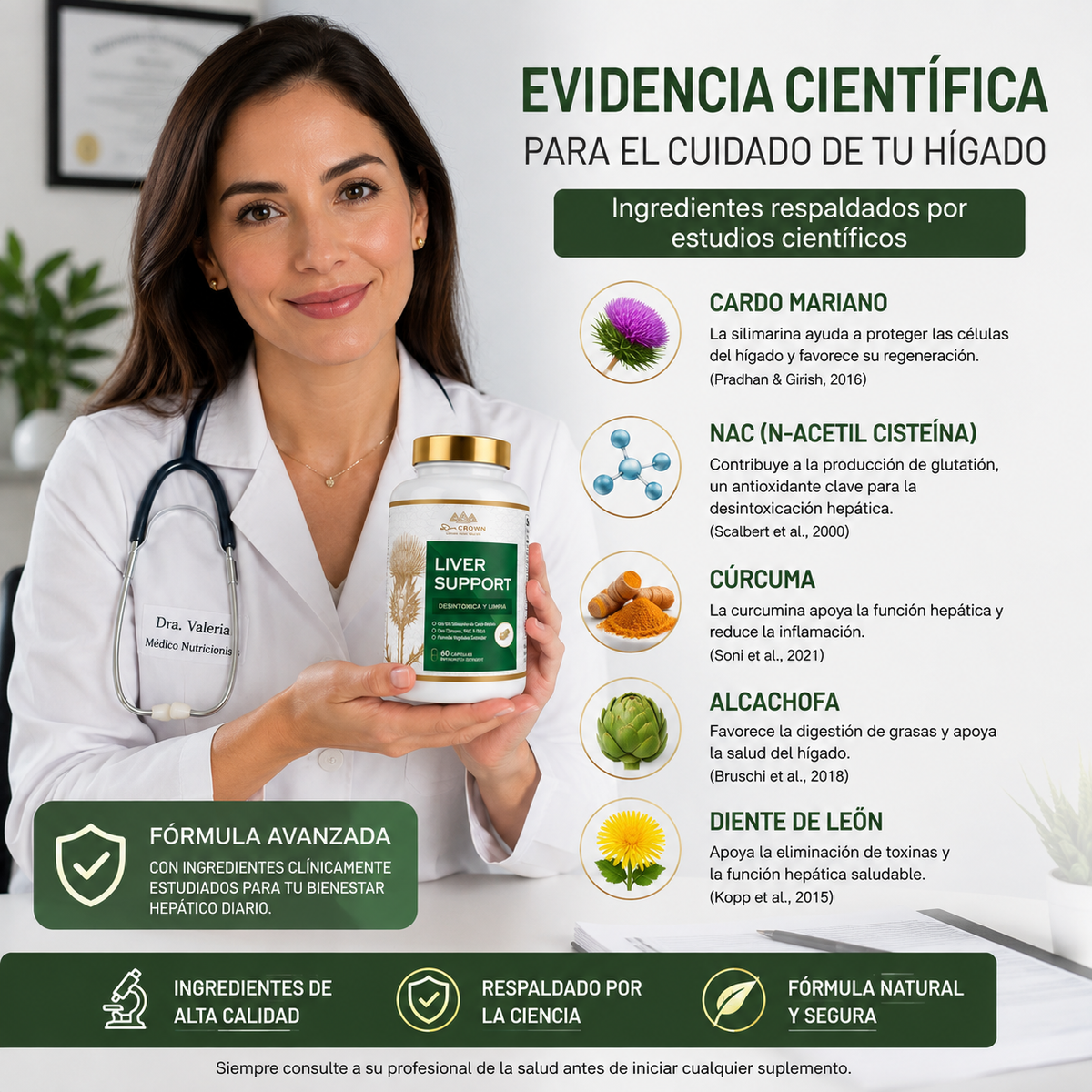 Liver Support™ | Formula para desintoxicar tu higado y perder peso