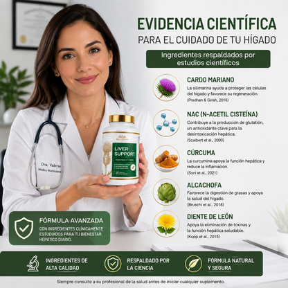 Liver Support™ | Formula para desintoxicar tu higado y perder peso