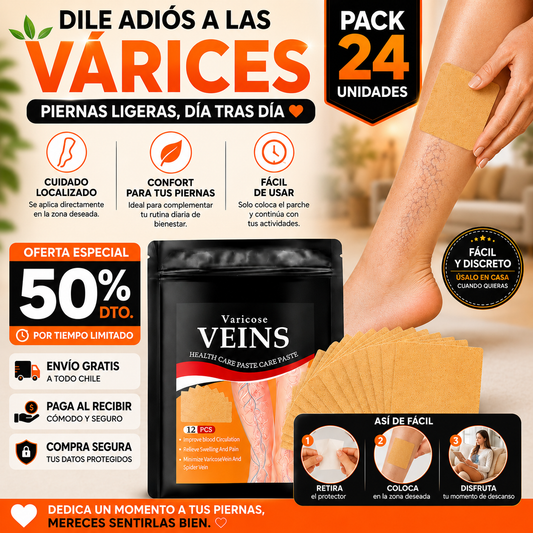 Varicose Veins™ Pack 2x1 Parches Para Varices