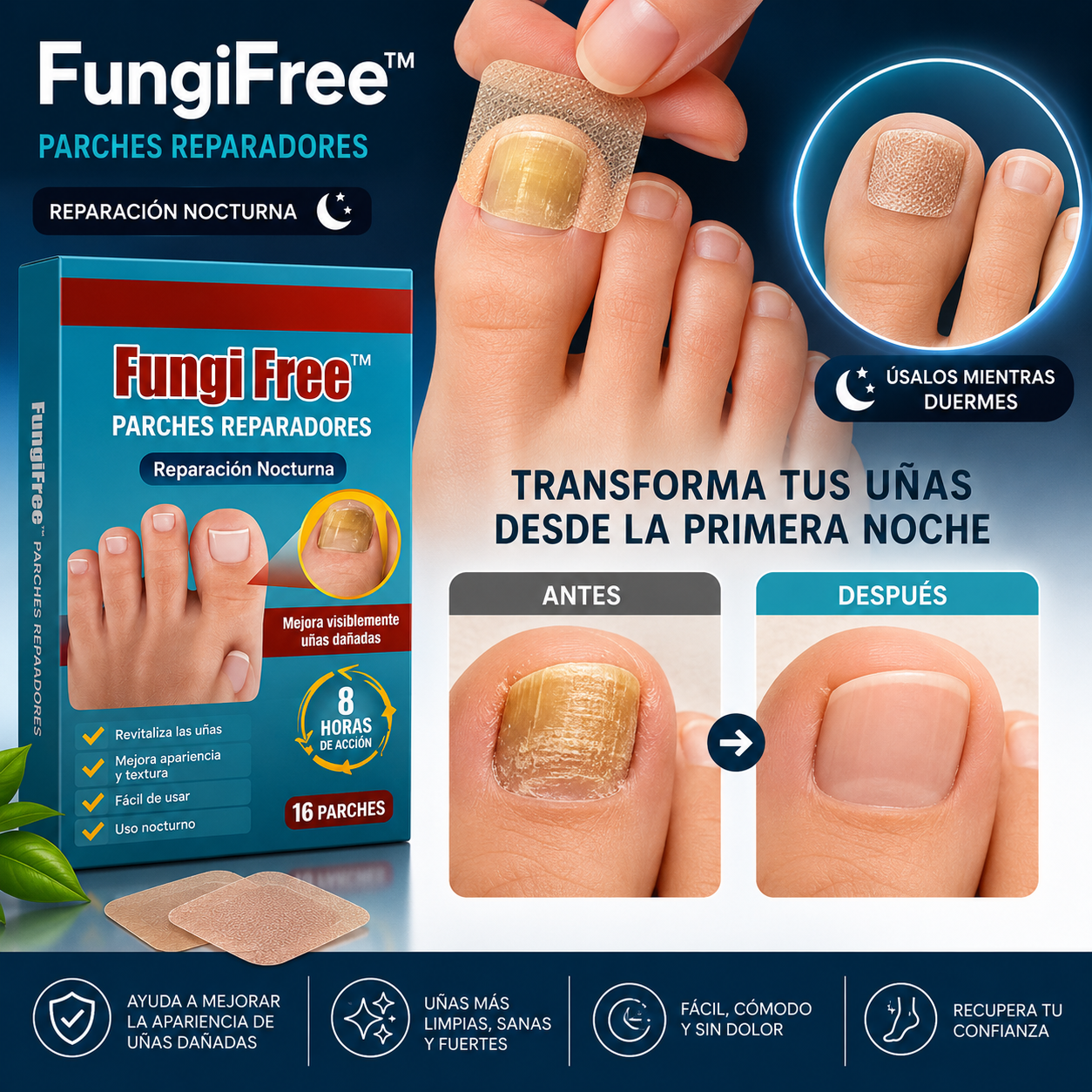 FungiFree™ Parches  Antihongos