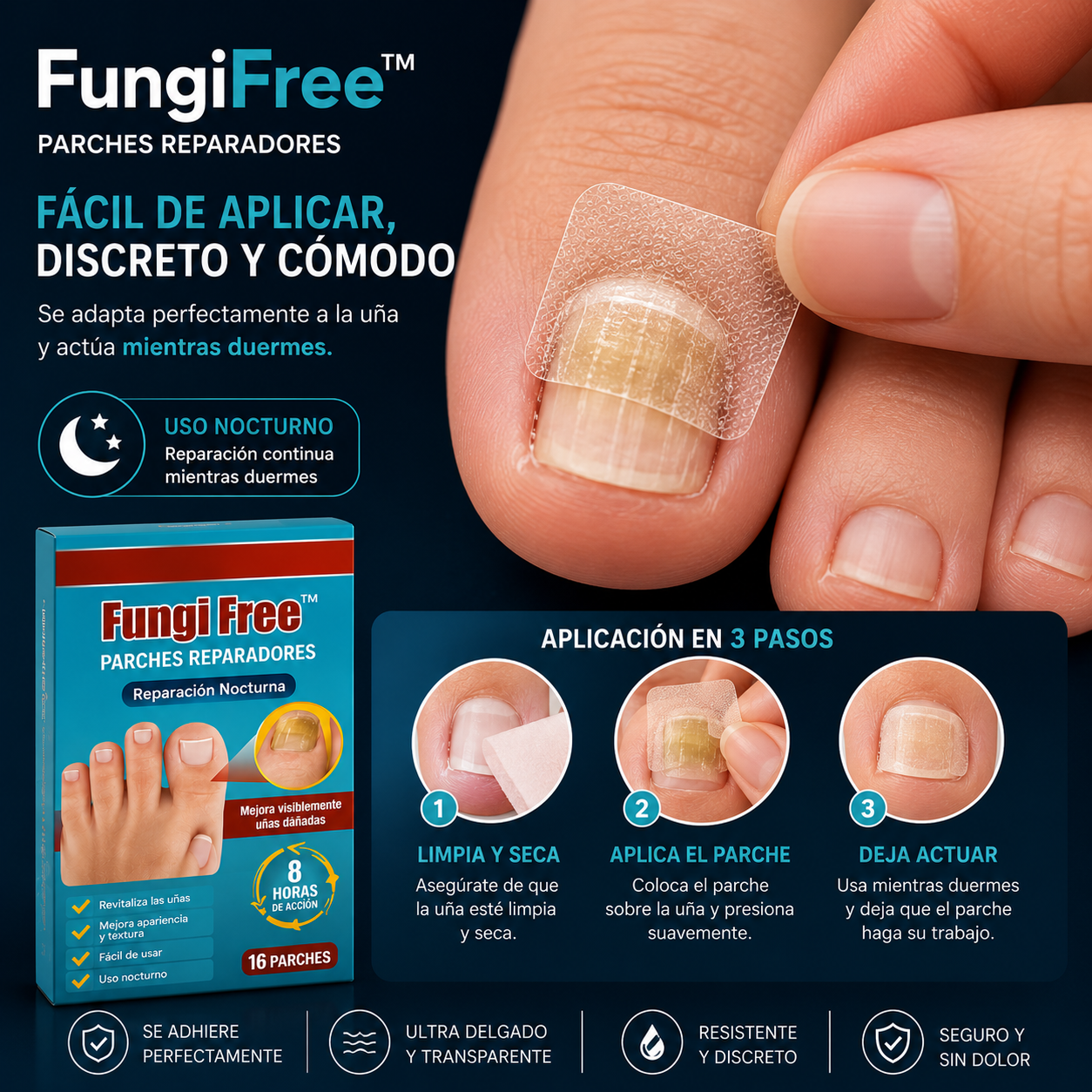 FungiFree™ Parches  Antihongos
