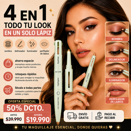 Lápiz Maquillaje 4 en 1