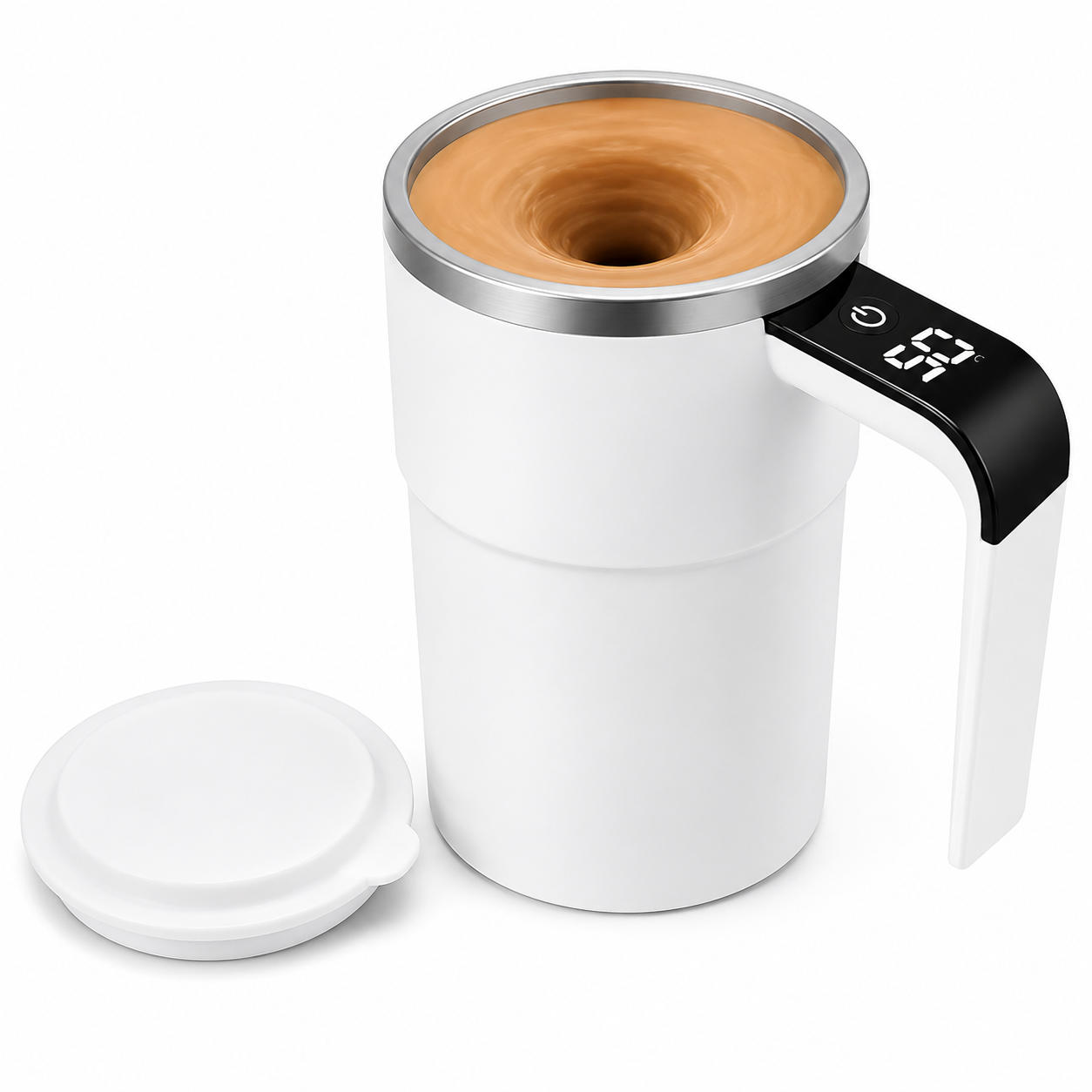 Mixora™ Taza Mezcladora Magnética Automática