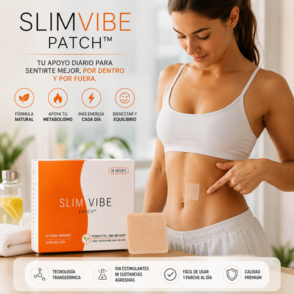 SLIMVIBE PATCH™ - PARCHE ADELGAZANTE 60u