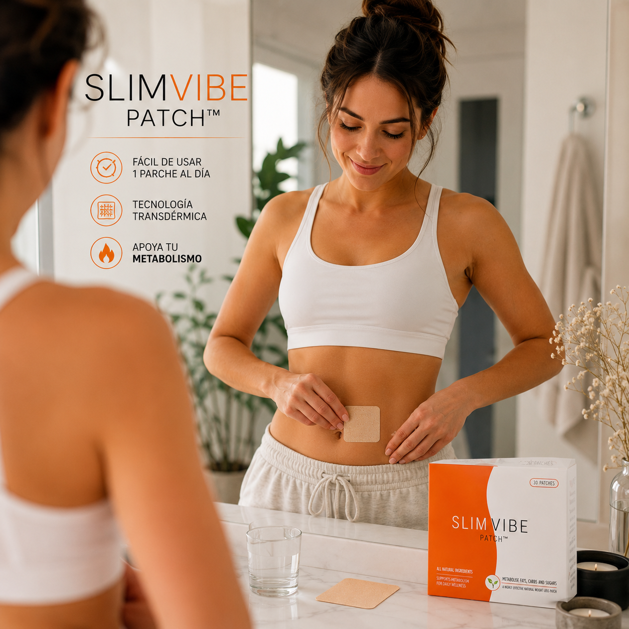 SLIMVIBE PATCH™ - PARCHE ADELGAZANTE 60u
