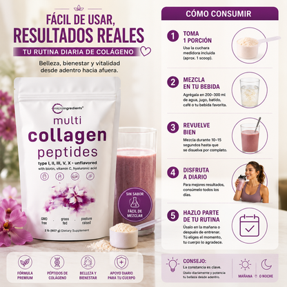 GlowFusion Collagen™ Multi Collagen Peptides