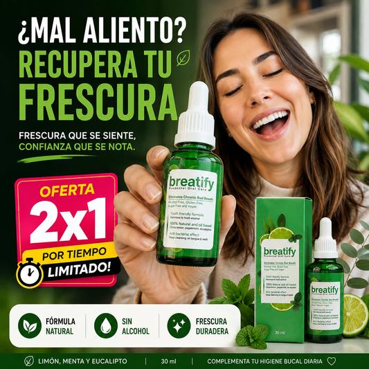 BREATIFY™ tratamiento Para el Mal aliento
