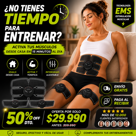 CorePulse™ Tonificador Muscular 3 en 1