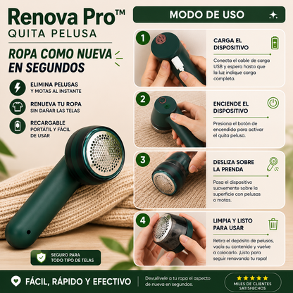 Renova Pro™ Quita Pelusas