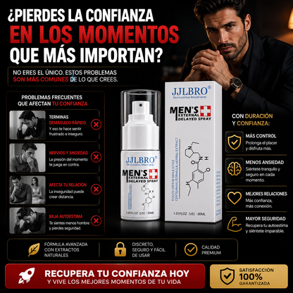Duramax™ | Spray Masculino de Control y Confianza
