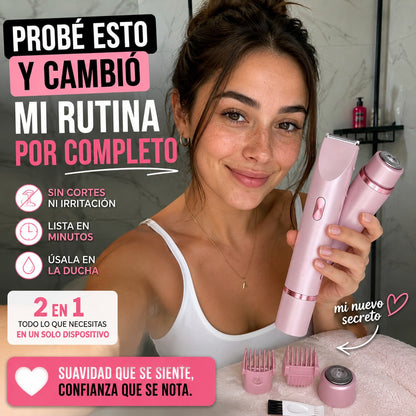 Depiladora Íntima 2 en 1™ Suavidad Perfecta Donde Quieras