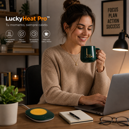 LuckyHeat Pro™ - Taza Electrica