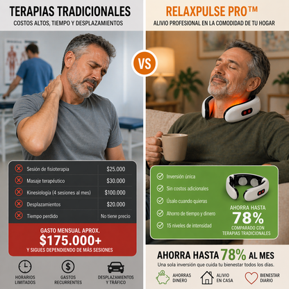 RELAXPULSE PRO™ - MASAJEADOR CERVICAL