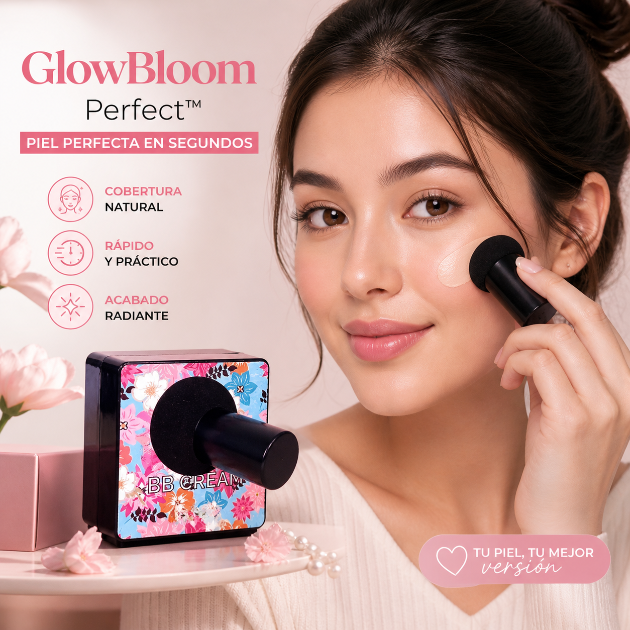 GlowBloom Perfect™ - Base Maquillaje