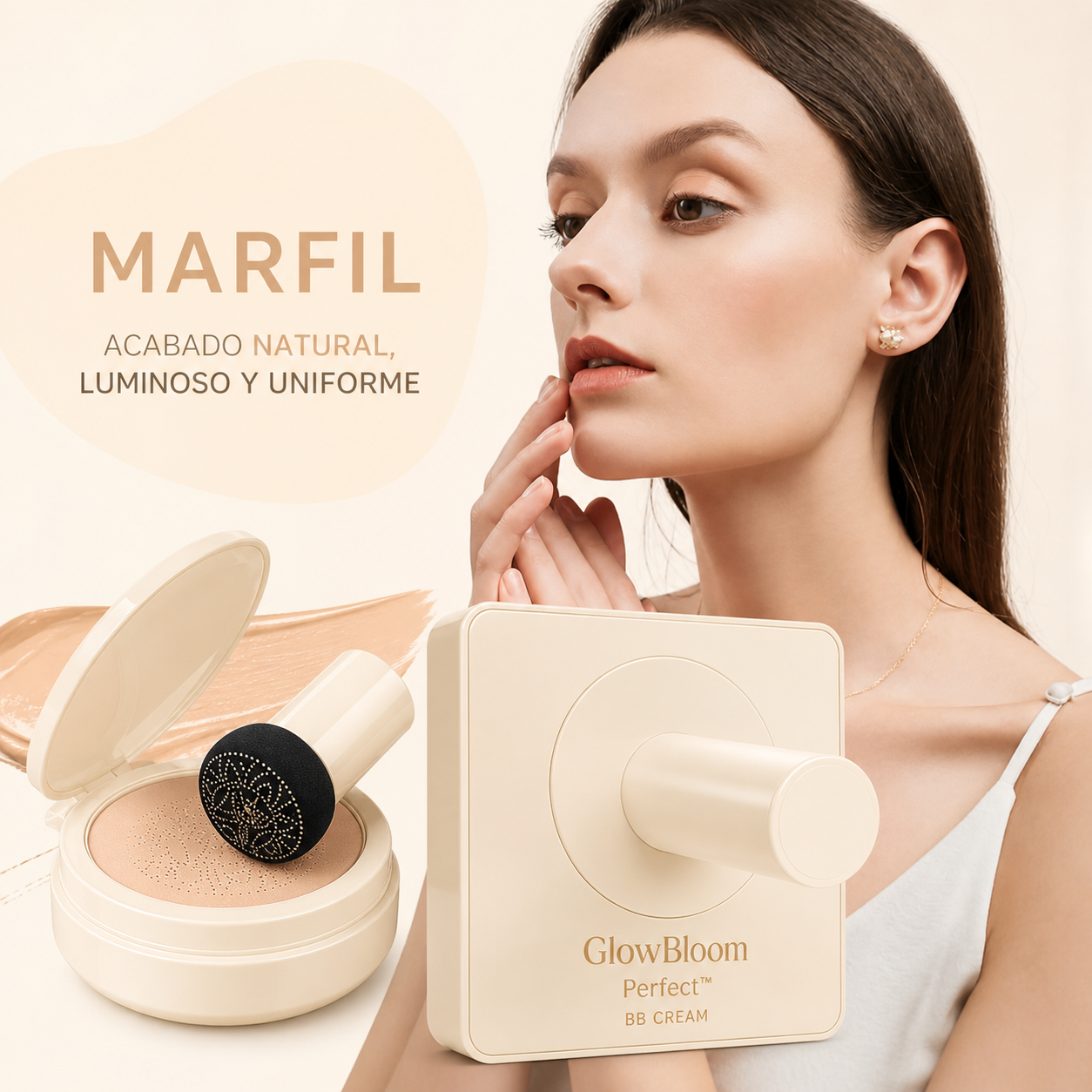 GlowBloom Perfect™ - Base Maquillaje