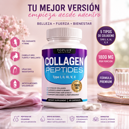 GlowFusion Collagen™ 5 Tipos