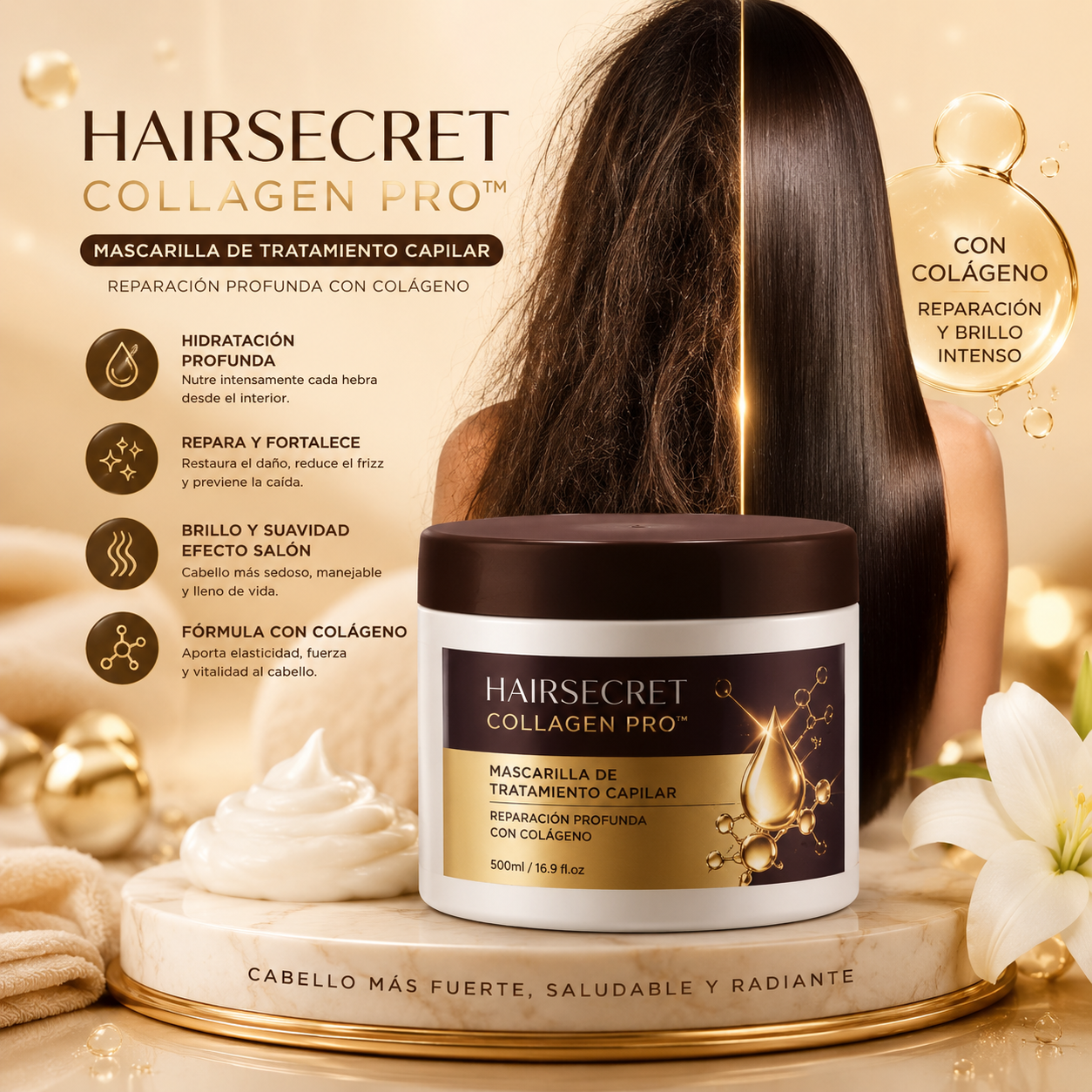HairSecret Collagen Pro™ Tratamiento Capilar 2u