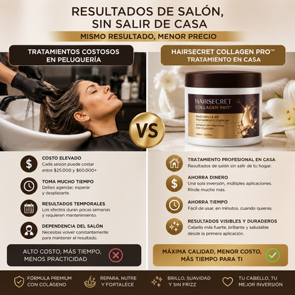 HairSecret Collagen Pro™ Tratamiento Capilar 2u