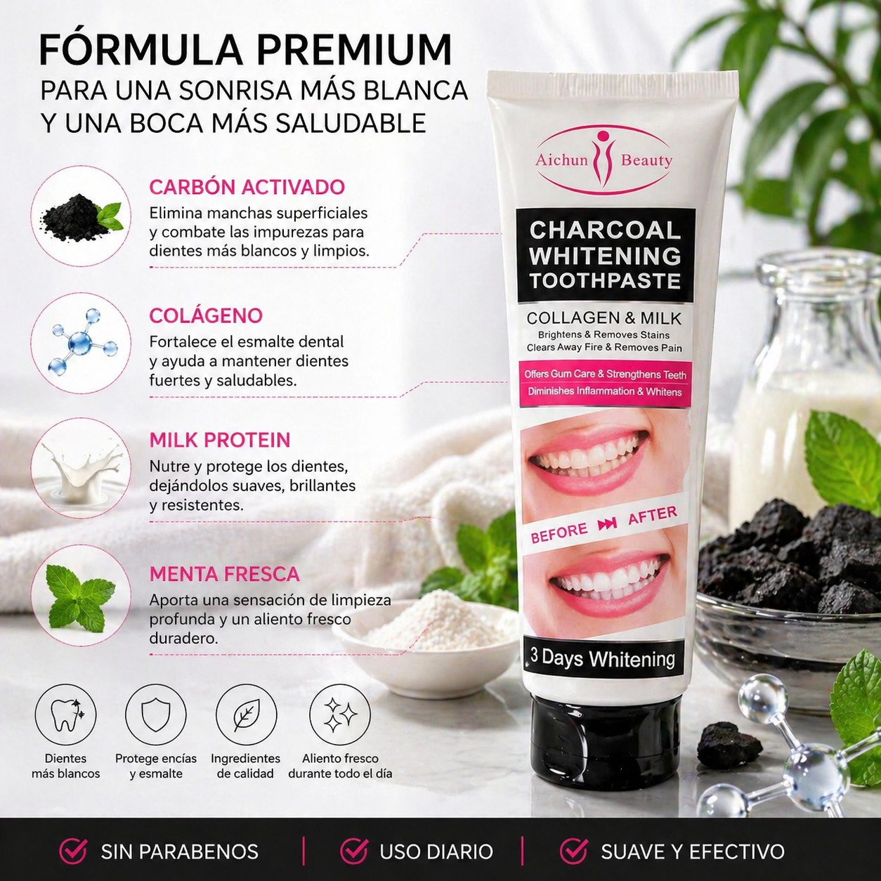 SmileGlow White™ - Crema Blanqueadora