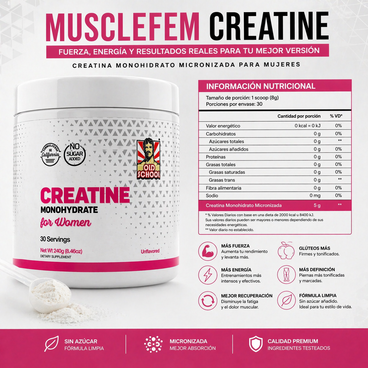 MUSCLEFEM CREATINE™