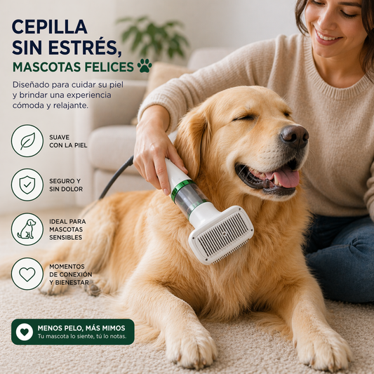 PETCARE ELITE™ - CEPILLO 2 EN 1
