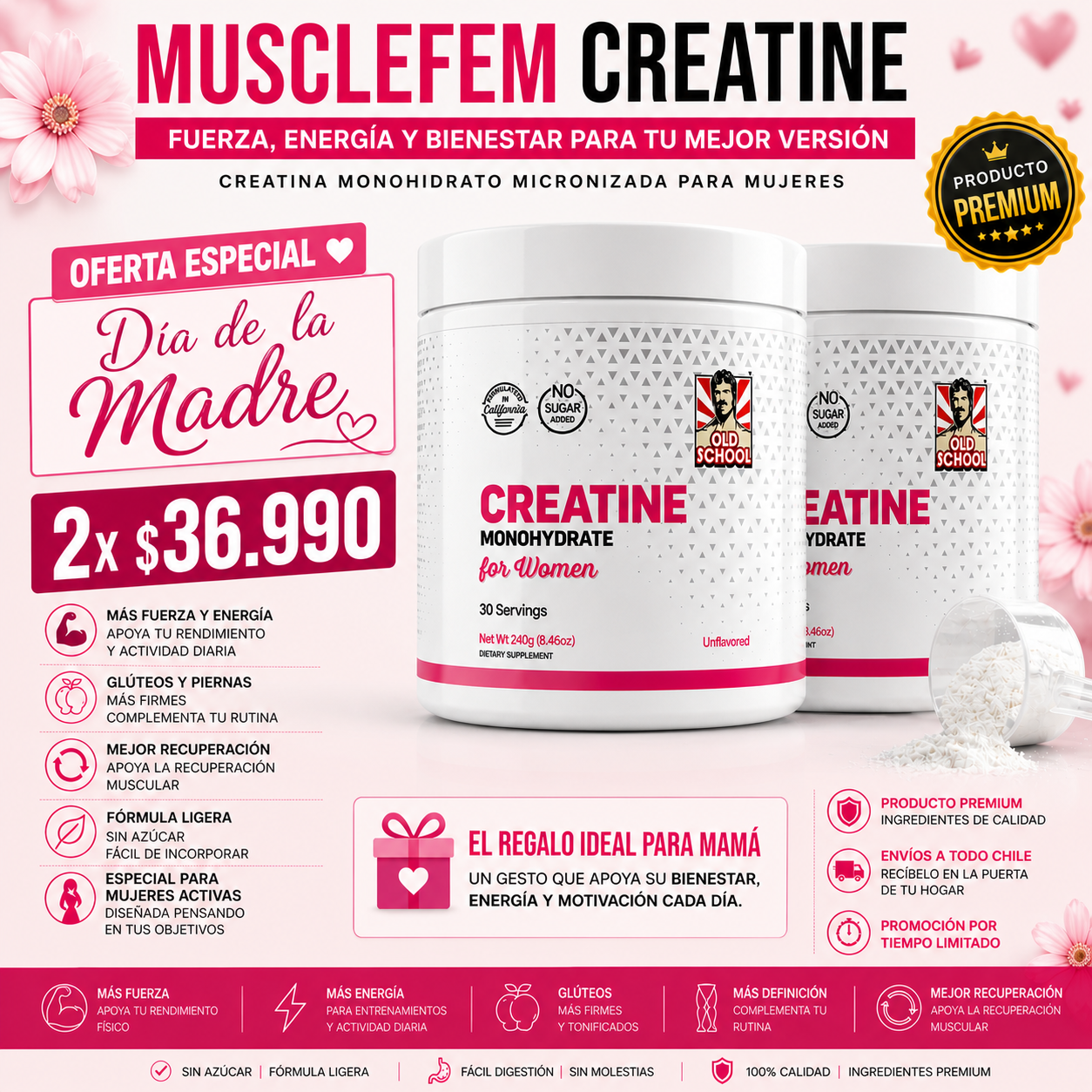 MUSCLEFEM CREATINE™
