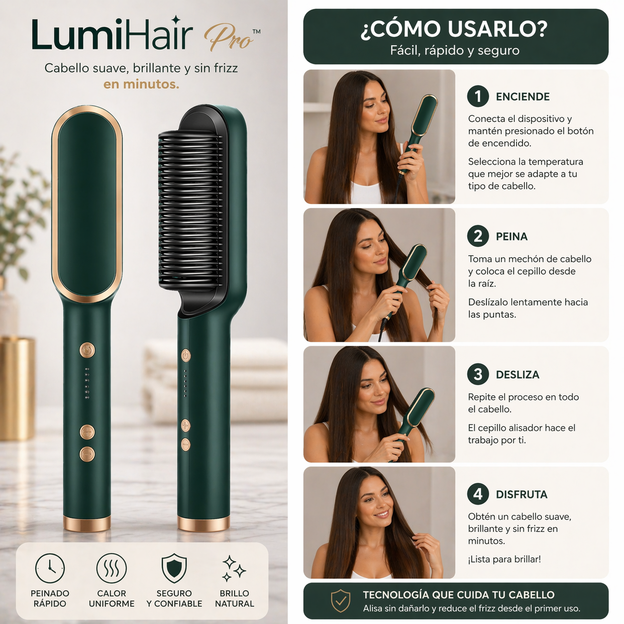LUMIHAIR PRO™ - 3 EN 1