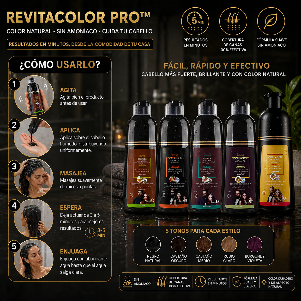 REVITACOLOR PRO™ - 5 TONOS