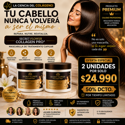 HairSecret Collagen Pro™ Tratamiento Capilar 2u