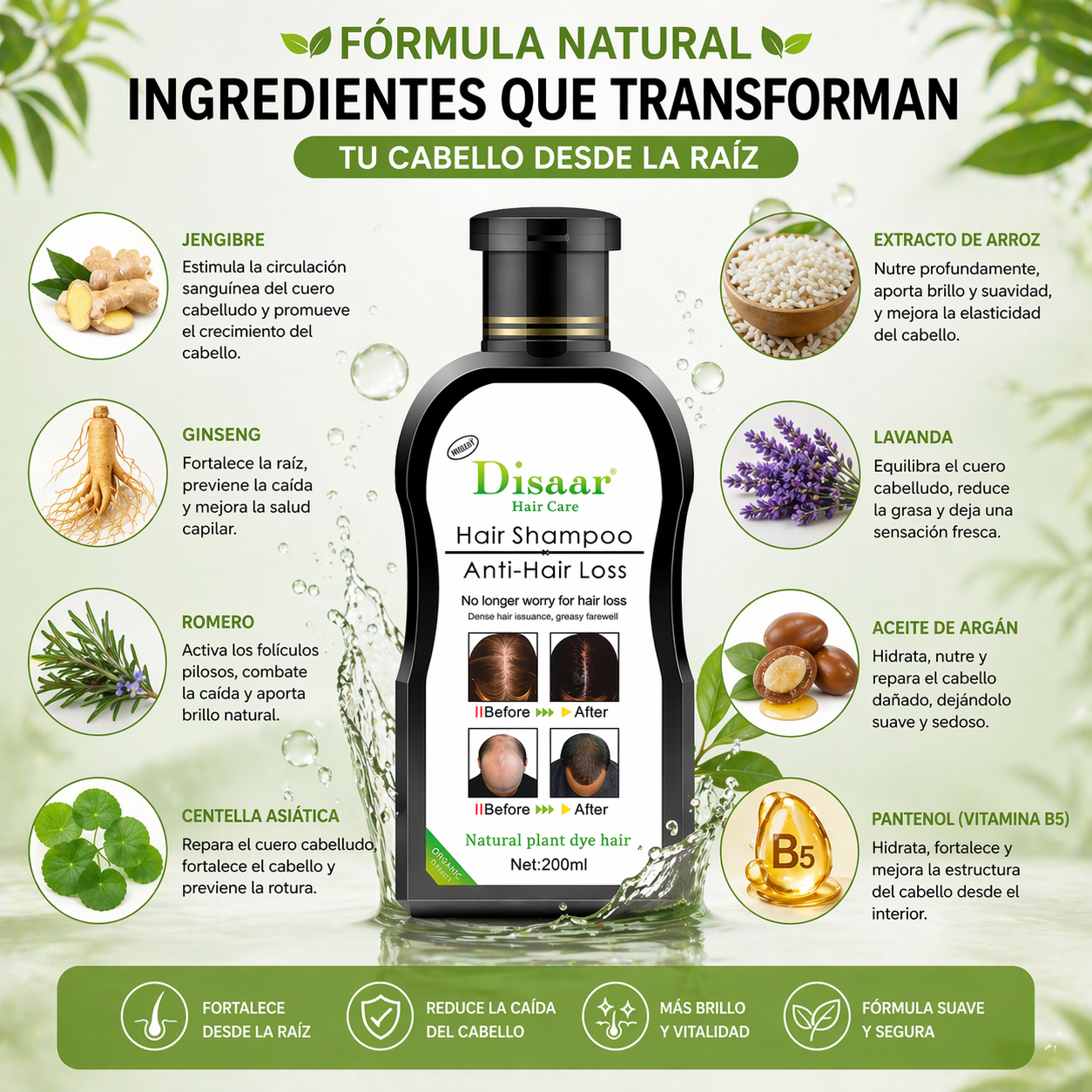 RevitaHair Pro™ Shampoo Anticaida 200 ML