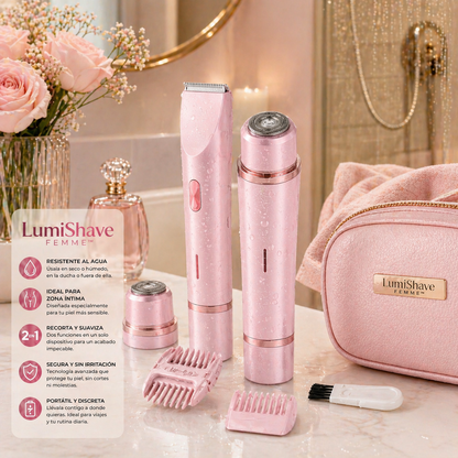 LumiShave Femme™ - Rasuradora 2 En 1