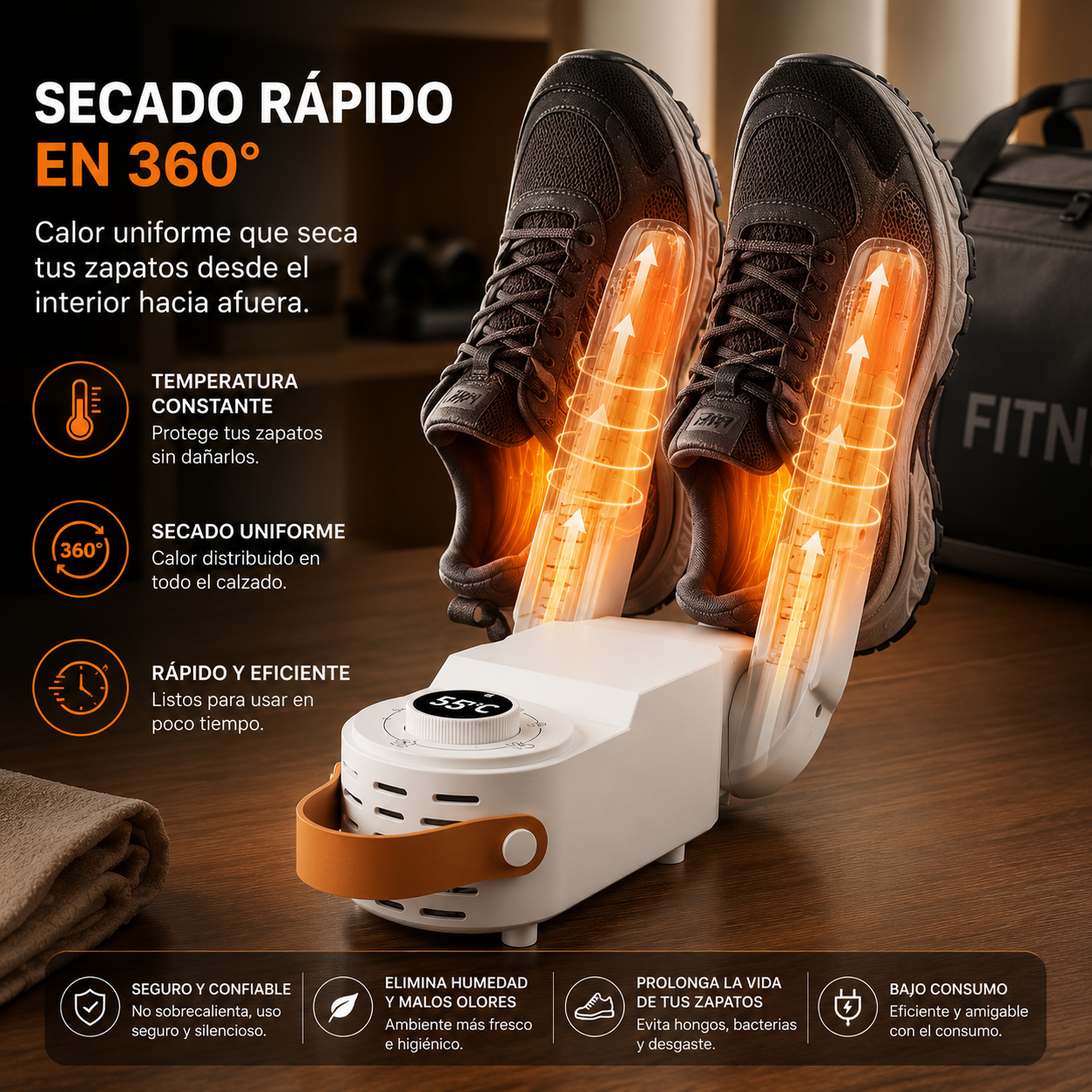 UltraDry Shoes™ Secador de Zapatillas